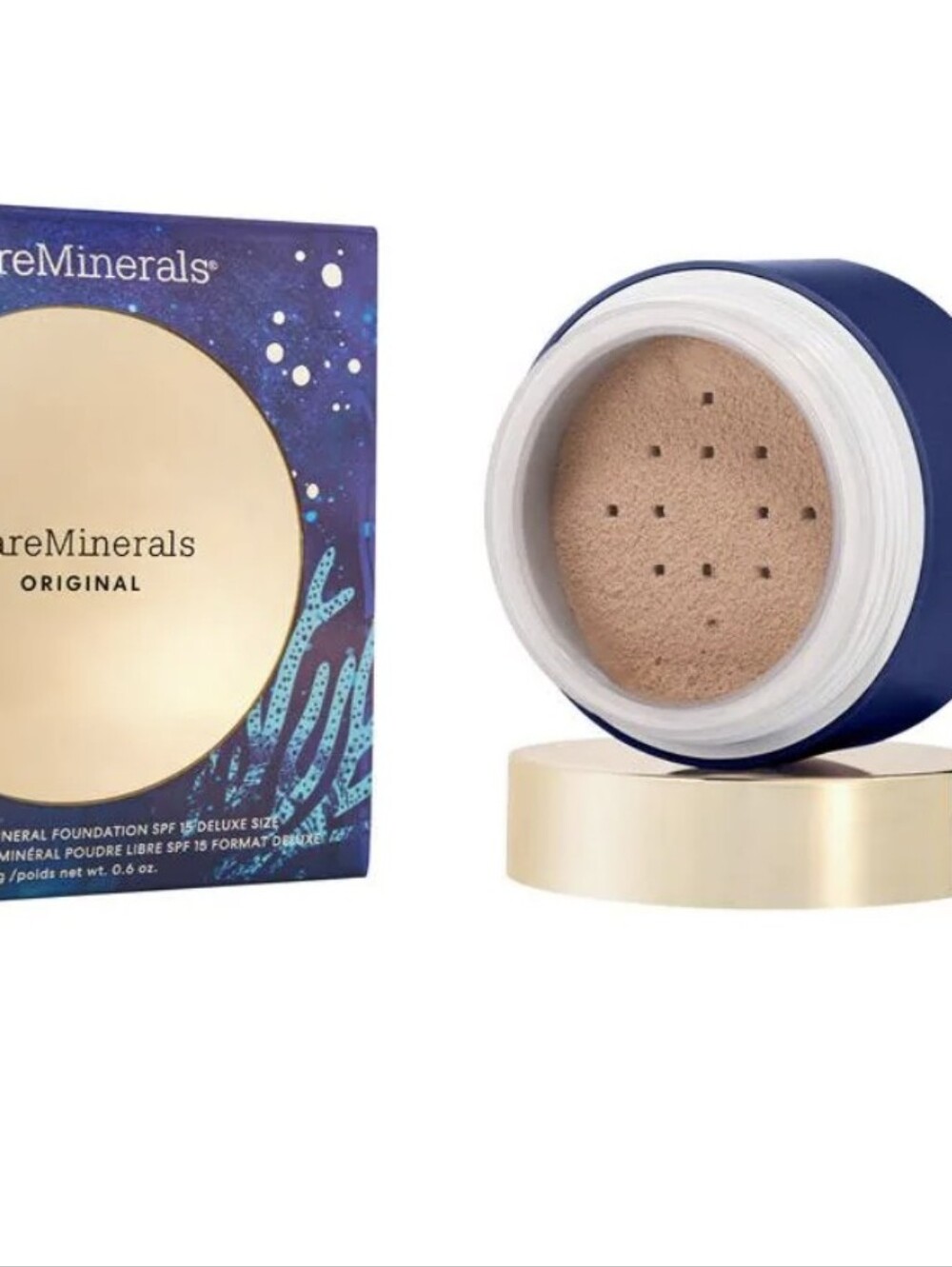 MEDIUM TAN 18 BareMinerals Lim Editikn Deluxe Size Foundation NWT